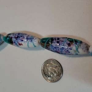 Vintage handmade beads for jewelry making